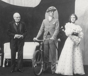 Scène uit Het belang van Ernst, door Oscar Wilde, in het Lyric Hammersmith, 7 juni 1930 door English Photographer